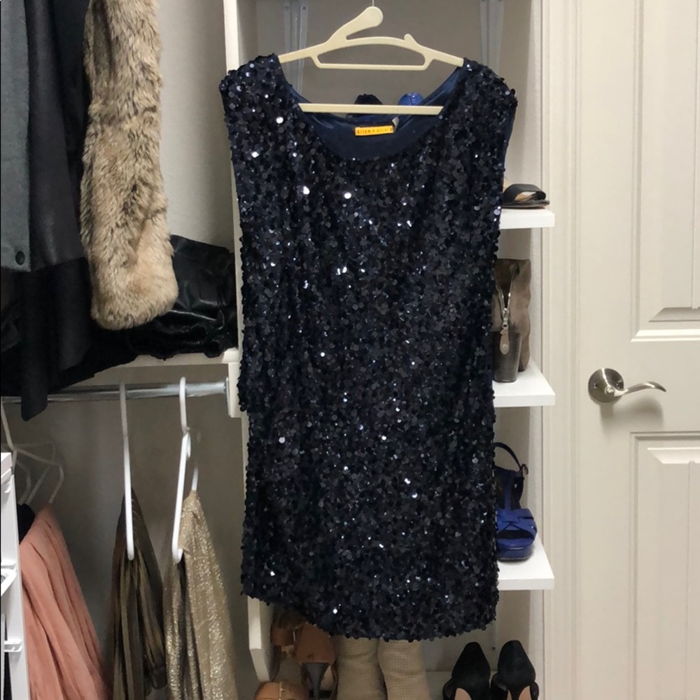 Alice + Olivia sequin dress